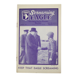 Bulletins Screaming Eagle, 101st Airborne Division Association, 1954, T/5 George Gillespie, Serv. Co., 502nd PIR