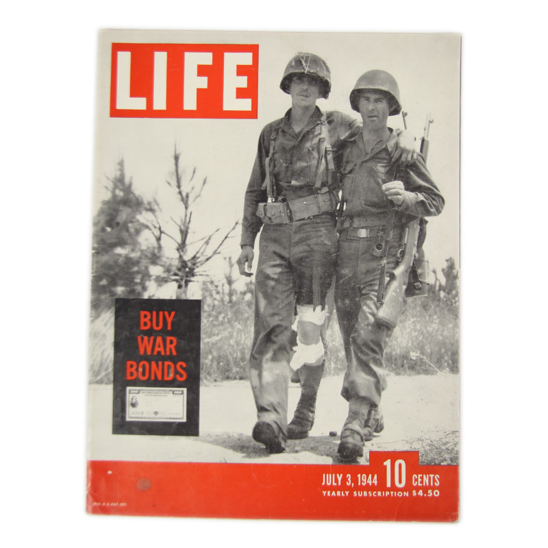 Magazine LIFE, 3 juillet 1944, Anzio