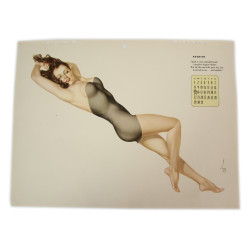 Pin up, Esquire, Alberto Vargas, août 1943