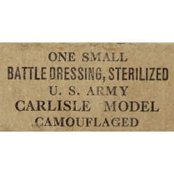 First-Aid, Small Battle Dressing Sterilized, US Navy contract N140S (corpsman)