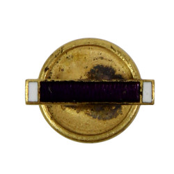 Coffret médaille Purple Heart, Pfc. Bertrand Bay, Hq. Co., 741st Tank Bn., DOW, Saint-Lô, 14 juillet 1944