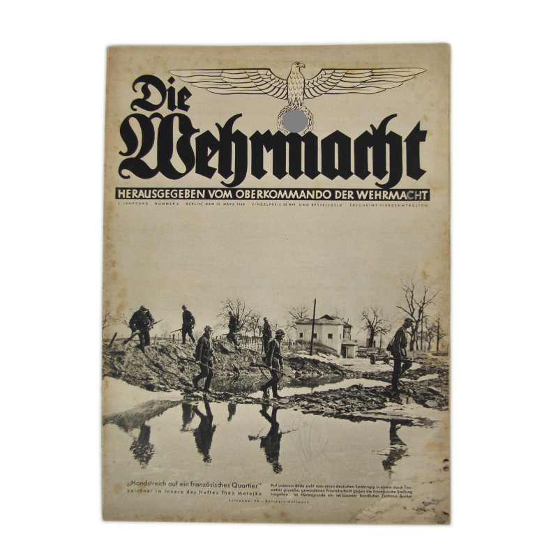 Magazine, Die Wehrmacht, March 13, 1940