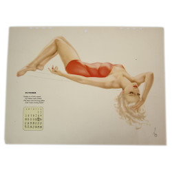 Pin up, Esquire, Alberto Vargas, octobre 1943