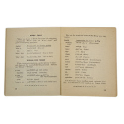 Livret German Language Guide, TM 30-306, 1943, nominatif