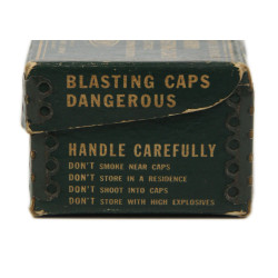 Box, US Army, 100 Special Blasting Caps, DU PONT, Demolition