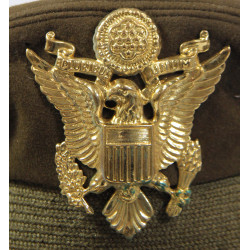 Casquette officier US Army, taille 58, Lt. Col. Verne Silbaugh, Seventh Army, MTO & ETO