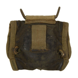 Compass, Marching, SUPERIOR MAGNETO CORP., with Impregnated Canvas Pouch, Normandy