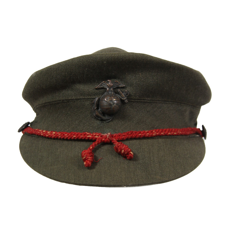 Cap, Winter, USMC Women's Reserve, Size 22, Cpl. Margit Mortenson