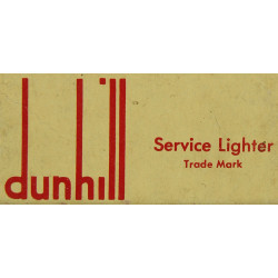 Briquet, DUNHILL, Service Lighter, dans sa boîte