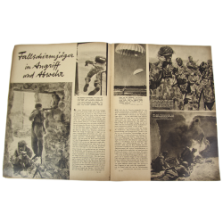 Magazine, Die Woche, 13 octobre 1943, Fallschirmjäger