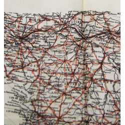 Map, Silk, Escape, MI9, Southern France