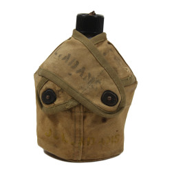 Canteen, US, Complete, with USMC Cover, P3, 1945, Named