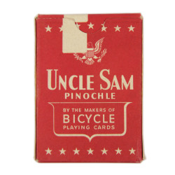 Cards, Deck, Pinochle, UNCLE SAM, Complete