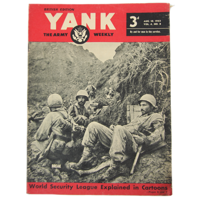 Magazine, YANK, August 10, 1945, British Edition