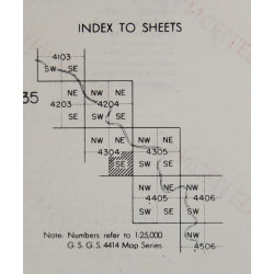 Photo-map, Allemagne, Veen, Sheet No. 4304 S. E. , 1944