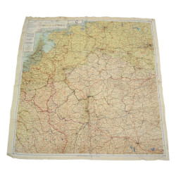 Map, Silk, Escape, C/D, 1943