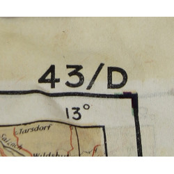 Map, Silk, Escape, C/D, 1943