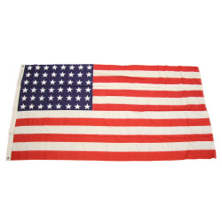 Flag, US, 48-Star, Embroidered, BULL DOG BUNTING, 3'6" x 6'8"