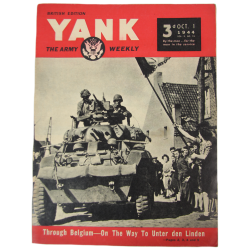 Magazine YANK, 1er octobre 1944, British Edition