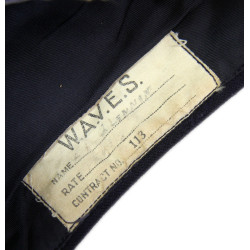 Calot, US Navy, WAVES, taille 56, nominatif