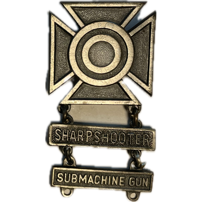 Badge, Sharpshooter & Submachine Gun, Sterling