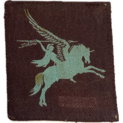 Patch, Pegasus, British Airborne, Printed