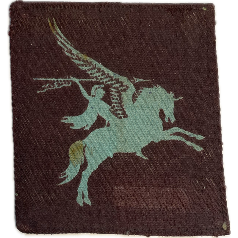 Patch, Pegasus, British Airborne, Printed