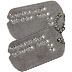 Dog Tags, Cpt. Thomas Glick, ETO