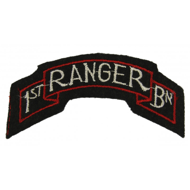 Insigne d'épaule, 1st Ranger Battalion, MTO