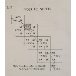 Photo-map, Allemagne, Esserden, Sheet No. 4204 N. W. , 1944, Rhine crossing