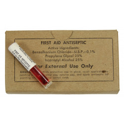 Tube, First Aid Antiseptic, Medical Supply Co.