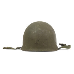 Casque M1, pattes mobiles, liner Firestone, Chaplain, Corée