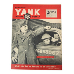 Magazine YANK, 2 avril 1944, British Edition