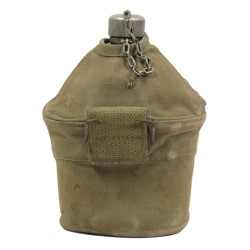 Canteen, US, Complete, with USMC Cover, P3