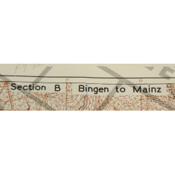 Map, Allied, ARLON, Belgium, 1944-1945