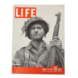 Magazine LIFE, Lt. Kelso Horne, 508th PIR, 82nd Airborne Division, 14 août 1944