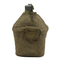 Canteen, US, Complete, with USMC Cover, P3