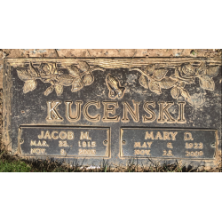 Dog Tags, Sgt. Jacob Kucenski, USAAF, ETO