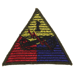 Patch, 1st US Armored Division, MTO, Wool