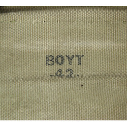 Case, Canvas, Dispatch, M-1938, US Army, BOYT -42-, Named