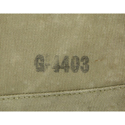 Case, Canvas, Dispatch, M-1938, US Army, BOYT -42-, Named