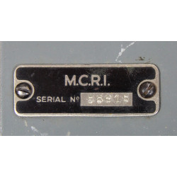 Receiver, Radio, MCR-1, British, SOE