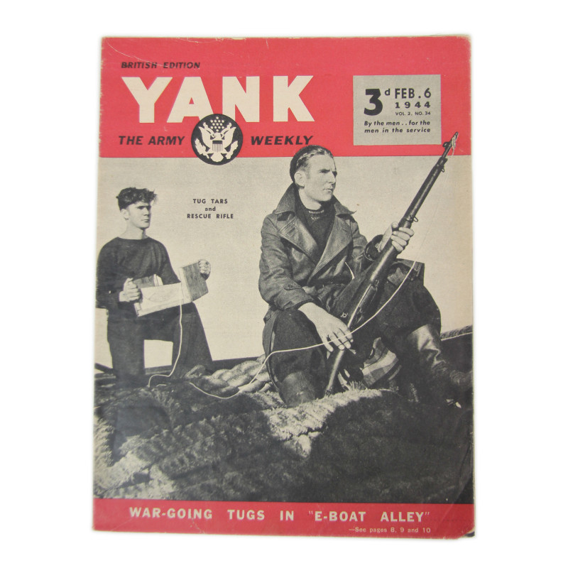 Magazine YANK, 6 février 1944, British Edition