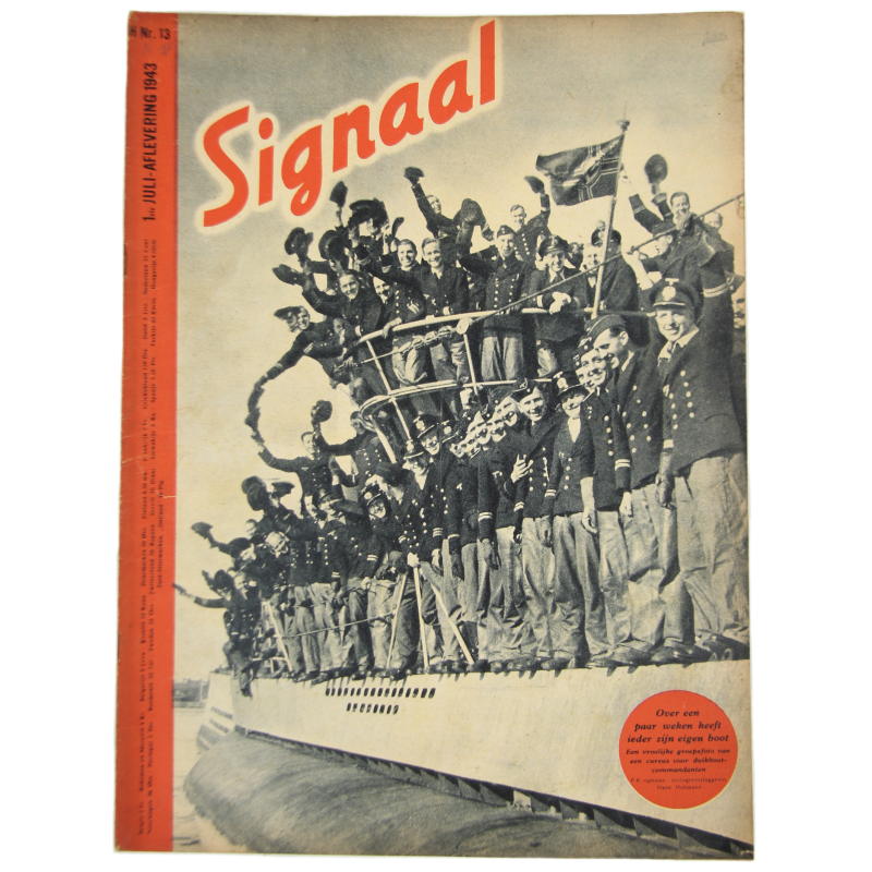 Magazine, Signaal, juillet 1943, édition néerlandophone