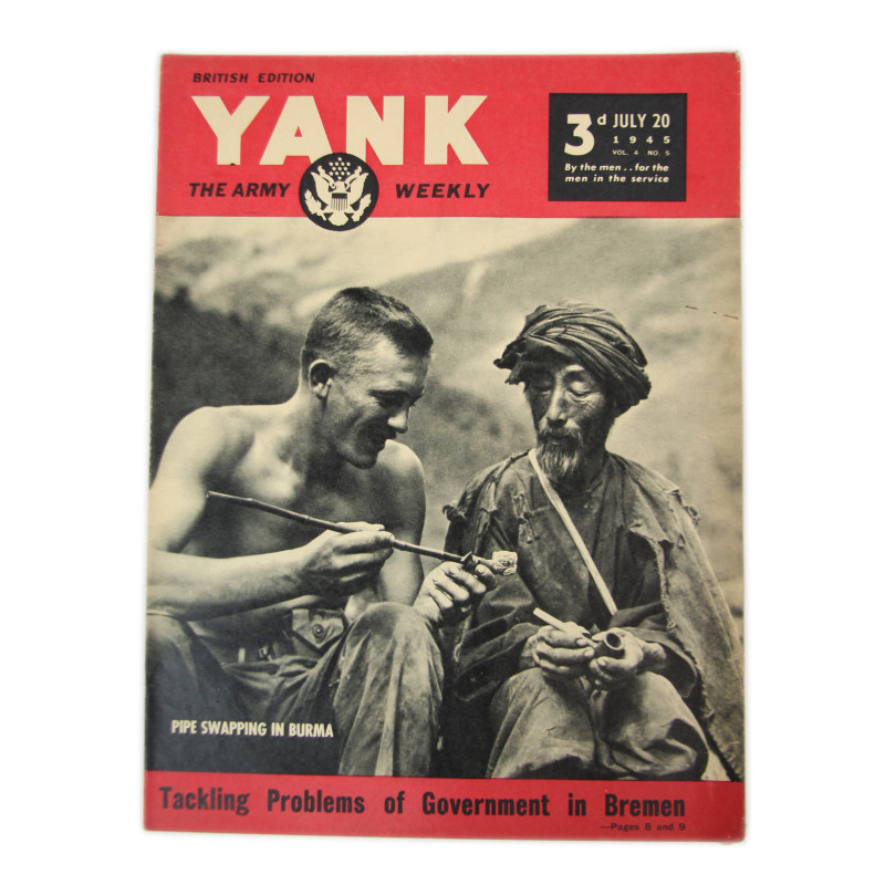 Magazine YANK, 20 juillet 1945, British Edition