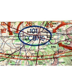 Map, The Ardennes, Situation 24th December 1944