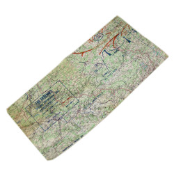 Carte, The Ardennes, Situation 24th December 1944