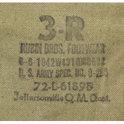 Leggings, Canvas, US Army, 3R, RUBIN BROS. FOOTWEAR 1942