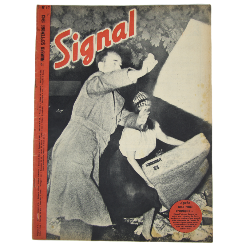 Magazine, Signal, N°1, September 1943, French Edition