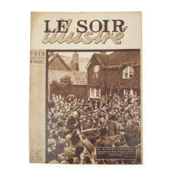 Magazine, Belgian, Le Soir illustré, June 7, 1945